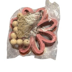 Pink and Orange Bead Craft Kit